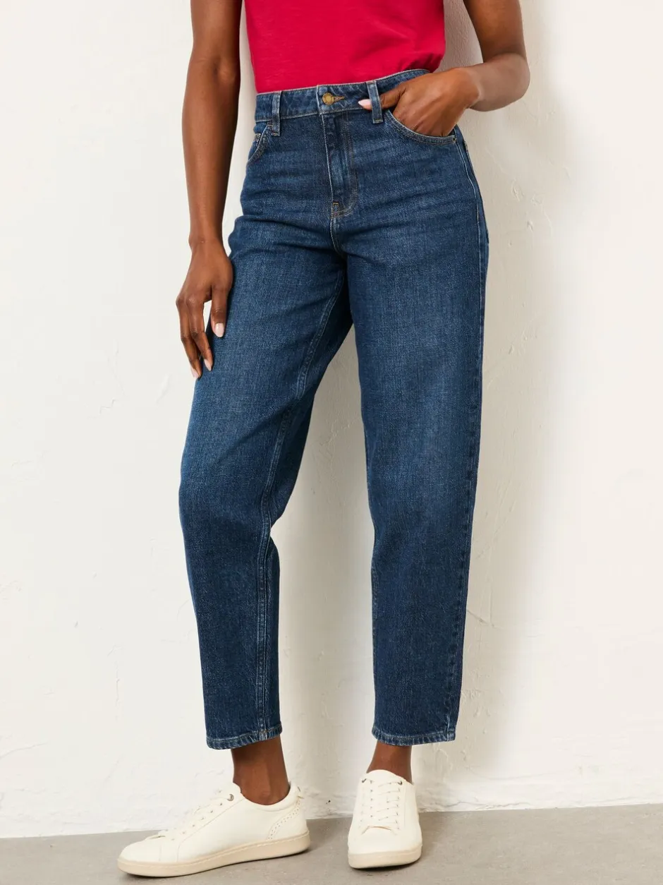Jeans|Fat Face - FatFace Taper Leg Jean Indigoblauw