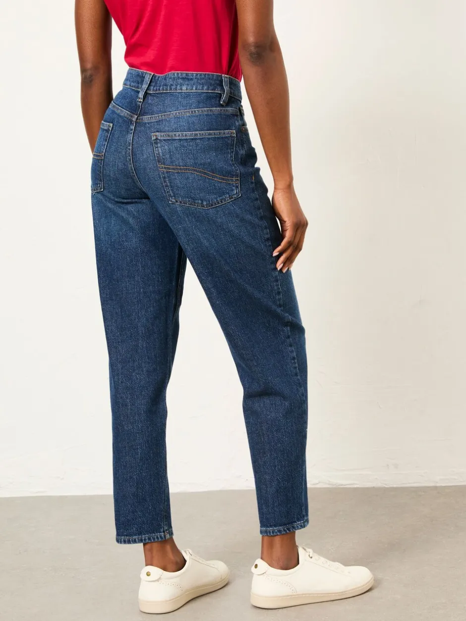 Jeans|Fat Face - FatFace Taper Leg Jean Indigoblauw