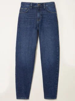 Jeans|Fat Face - FatFace Taper Leg Jean Indigoblauw