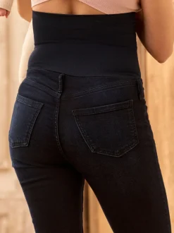 Jeans|Gelegenheidskleding*Seraphine - Premium Organic Post Maternity Skinny Jeans Indigoblauw