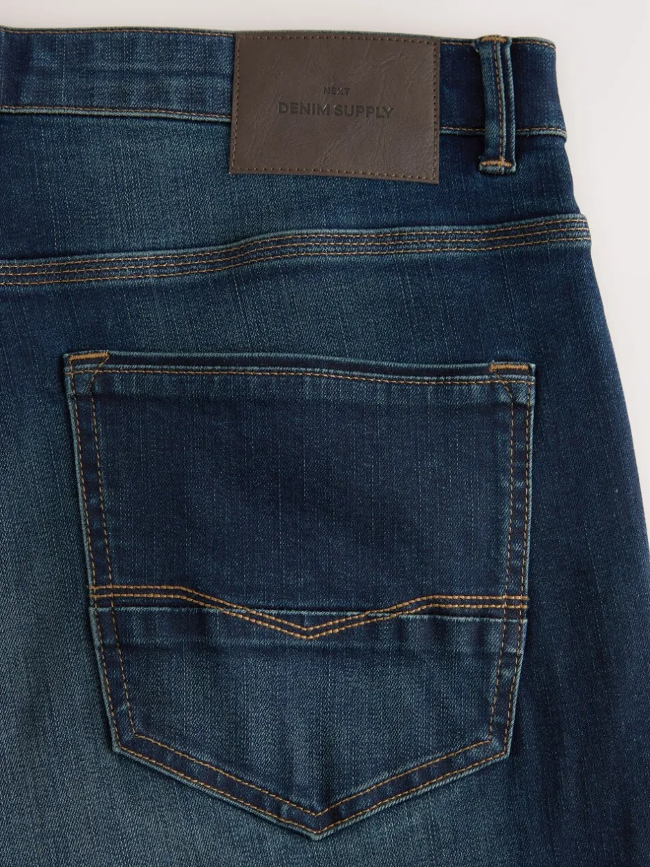 Jeans*Next - Straight fit - Authentieke stretch denim jeans Indigoblauw