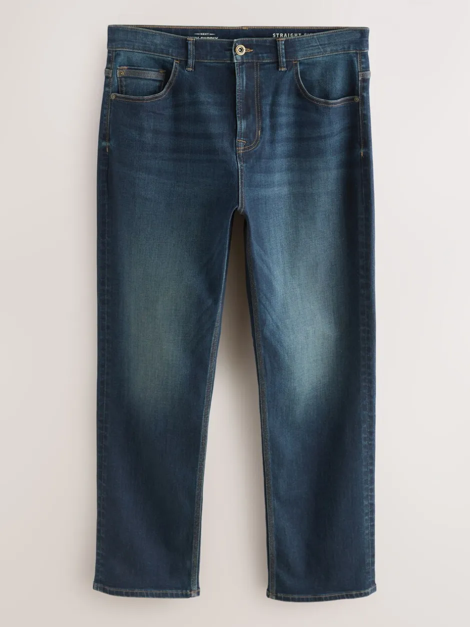 Jeans*Next - Straight fit - Authentieke stretch denim jeans Indigoblauw