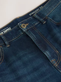 Jeans*Next - Straight fit - Authentieke stretch denim jeans Indigoblauw