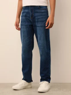Jeans*Next Indigoblauw - Stretchjeans (3-17jr)