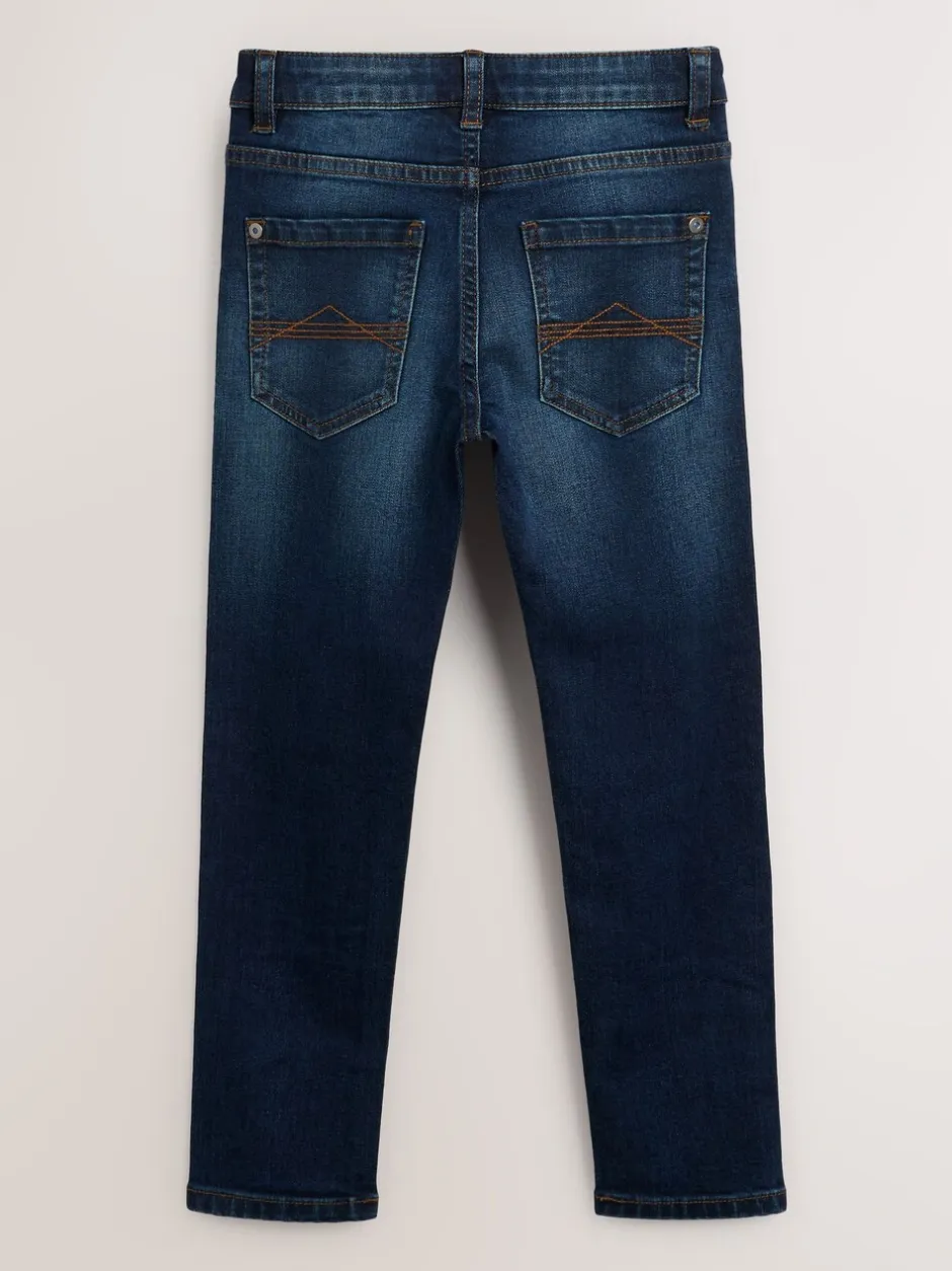 Jeans*Next Indigoblauw - Stretchjeans (3-17jr)