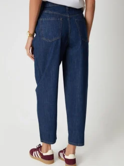 Jeans*Threadbare - jeans met ruime rechte pijpen Indigoblauw