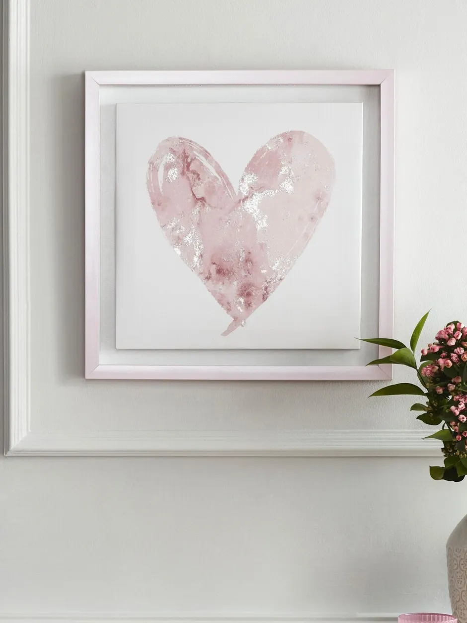 Canvassen En Kunst Voor Aan De Wand*Next Ingelijste wanddecoratie met hart