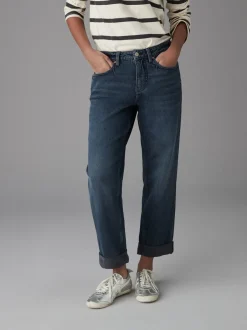 Jeans|Next - Boyfriend-jeans Inktblauw