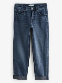 Jeans|Next - Boyfriend-jeans Inktblauw