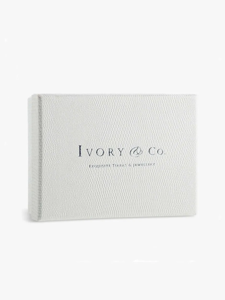 Haaraccessoires|Ivory & Co statement-bloesemspeld van parels