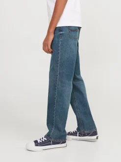Jeans*JACK & JONES JUNIOR Clark regular fit jeans met rechte pijpen