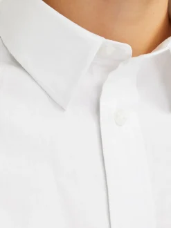Shirts|JACK & JONES JUNIOR Stretch Long Sleeve White Shirt