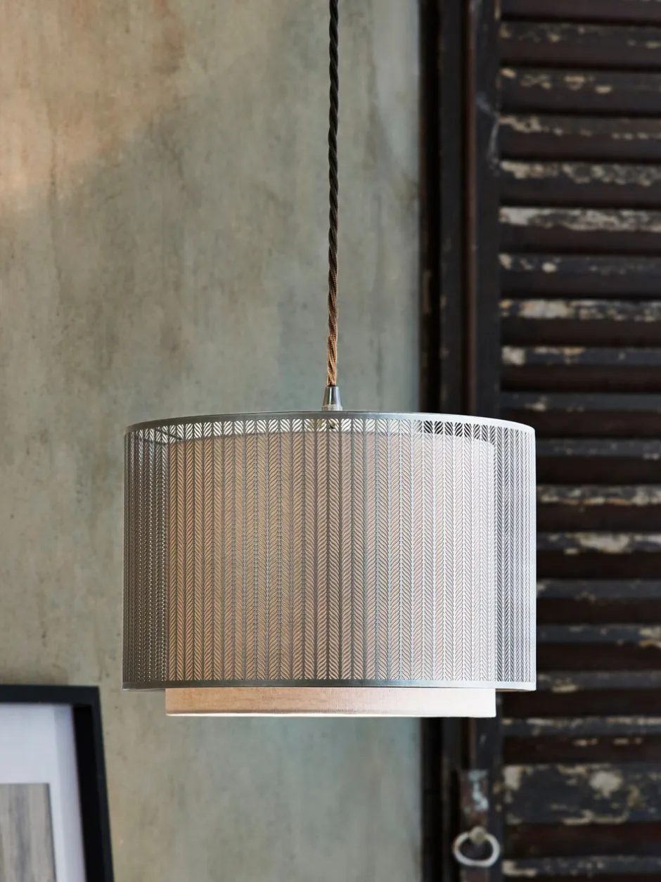 Lampenkappen|Verlichting*Next Jada - Eenvoudig te verstellen lampenkap Zilver