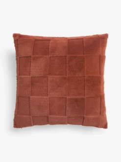 Kussentjes En Plaids|Kussentjes En Plaids|Next Jasper Checkerboard Cushion Oranje