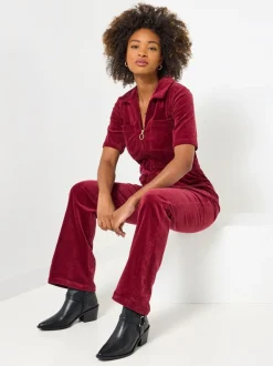 Jumpsuits En Playsuits|Joe Browns Belted Bootcut Cord Jumpsuit