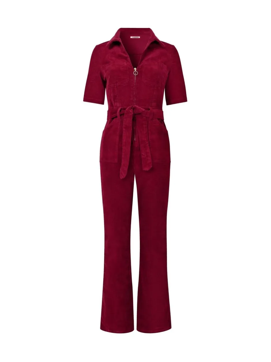 Jumpsuits En Playsuits|Joe Browns Belted Bootcut Cord Jumpsuit
