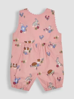 Tuinbroeken|Jumpsuits En Playsuits*Jojo Maman Bébé - bretelbroeken van 100% katoen met print