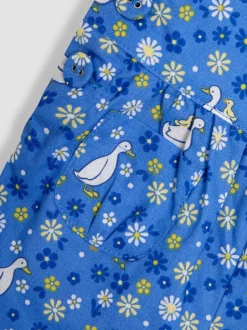 Tuinbroeken|Jojo Maman Bébé - bretelbroeken van 100% katoen met print