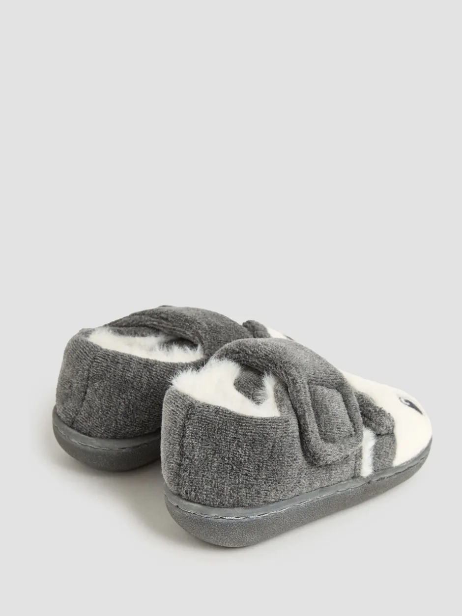 Pantoffels|Pantoffels*Jojo Maman Bébé - Gemakkelijk pantoffels met pandabeertje voor meisjes