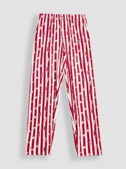 Pyjama's*Jojo Maman Bébé - Gestreept kerstpyjamaset voor heren