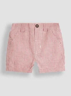 Shorts|Jojo Maman Bébé - Gestreepte seersucker short