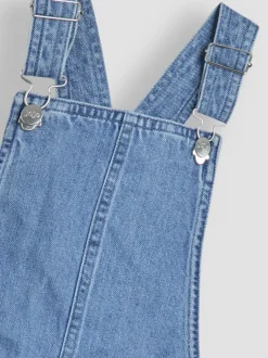 Tuinbroeken|Jumpsuits En Playsuits*Jojo Maman Bébé - Korte denim bretelbroeken
