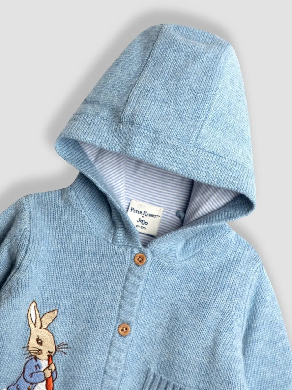 Truien En Breisels*Jojo Maman Bébé - Peter Rabbit™ vest met capuchon