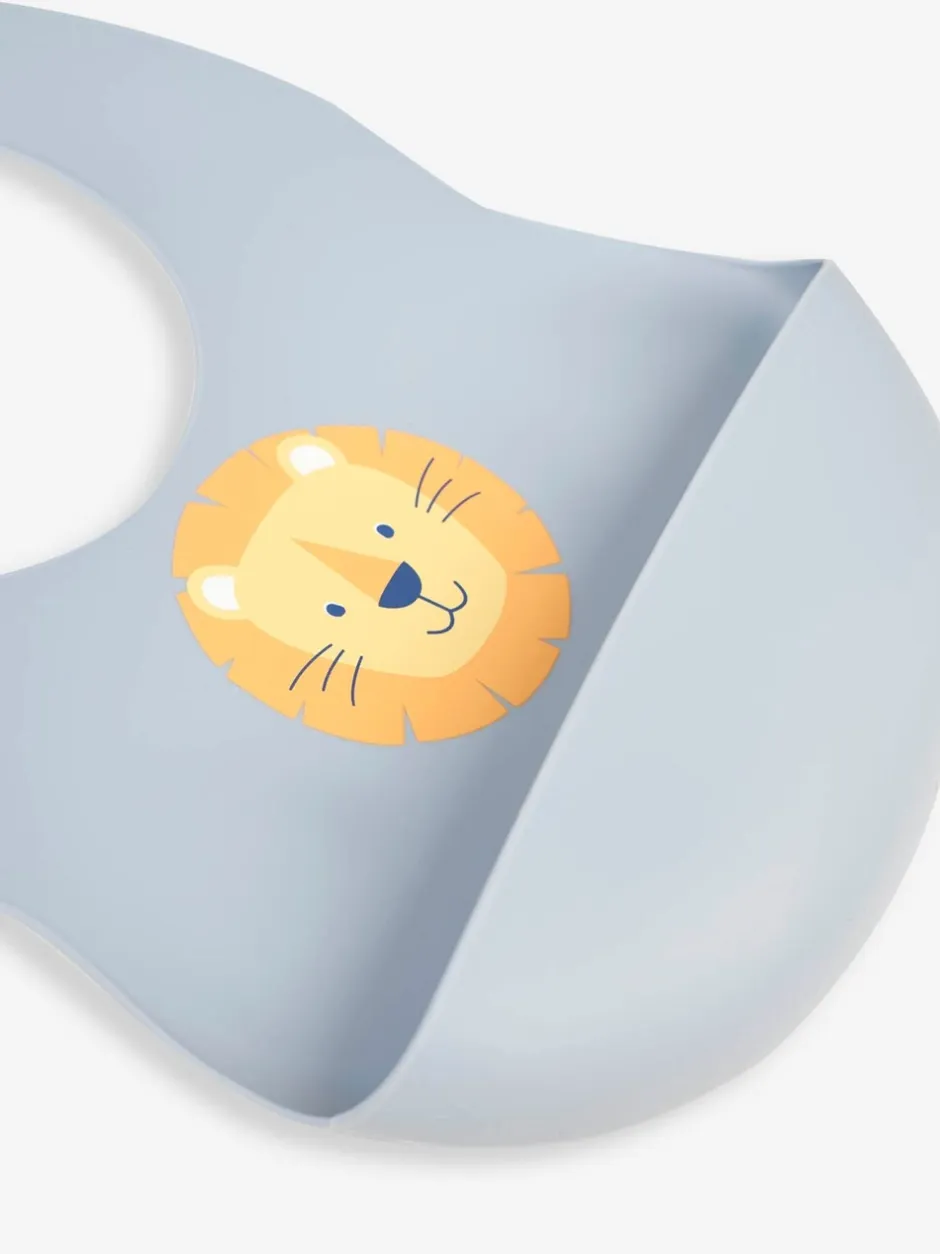 Slabbetjes*Jojo Maman Bébé - Set van 2 siliconen slabbetjes