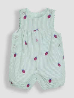 Tuinbroeken|Jojo Maman Bébé - Tuinbroek met borduursel