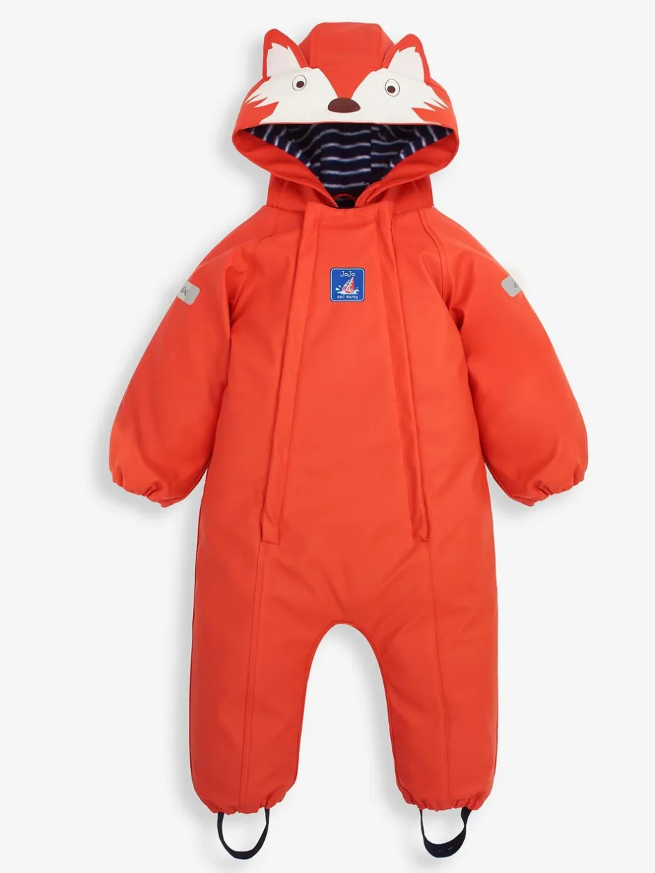 Jassen, Jacks En Kinderwagenpakjes|Jassen En Jacks|Jojo Maman Bébé - Waterdicht regenpak met fleecevoering