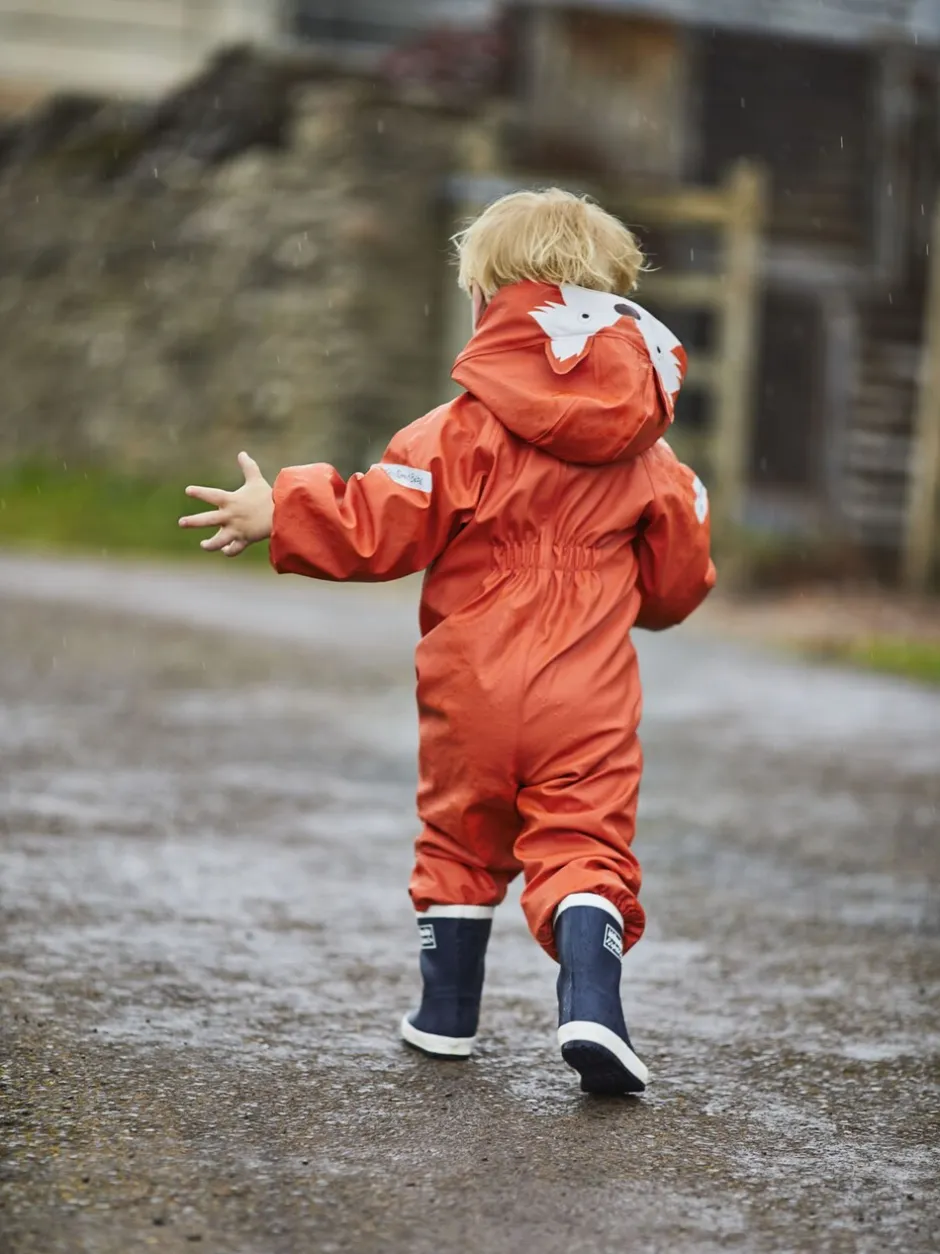 Jassen, Jacks En Kinderwagenpakjes|Jassen En Jacks|Jojo Maman Bébé - Waterdicht regenpak met fleecevoering