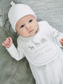 Mutsjes En Antikrabwantjes|Mutsen, Handschoenen En Sjaals*Jojo Maman Bébé - Welcome Little One babymuts