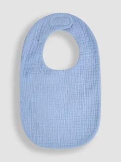 Slabbetjes*Jojo Maman Bébé Baby Muslin Frill Bib