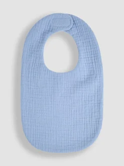 Slabbetjes*Jojo Maman Bébé Baby Muslin Frill Bib