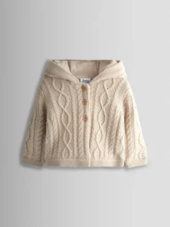 Truien En Breisels|Gebreide Kleding|Jojo Maman Bébé Cable Knit Cardigan