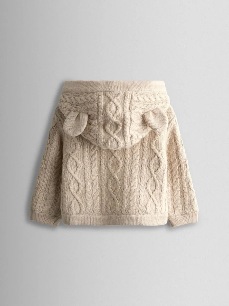 Truien En Breisels|Gebreide Kleding|Jojo Maman Bébé Cable Knit Cardigan