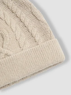 Rompertjes En Tuinbroeken*Jojo Maman Bébé Cable Knit All-In-One With Hat