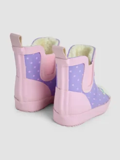 Laarzen|Jojo Maman Bébé Cosy Lined Cat Ankle Wellies
