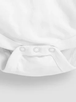 Rompertjes En Hemdjes|Rompertjes En Hemdjes*Jojo Maman Bébé effen Peter Pan romper met lange mouwen