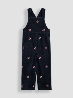Jumpsuits En Playsuits*Jojo Maman Bébé Embroidered Cord Dungarees & Blouse Set