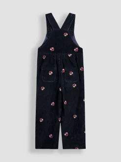Jumpsuits En Playsuits*Jojo Maman Bébé Embroidered Cord Dungarees & Blouse Set