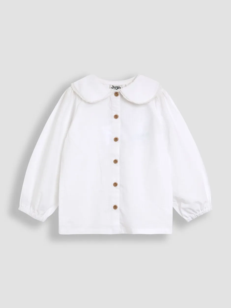 Jumpsuits En Playsuits*Jojo Maman Bébé Embroidered Cord Dungarees & Blouse Set