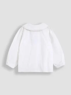 Jumpsuits En Playsuits*Jojo Maman Bébé Embroidered Cord Dungarees & Blouse Set