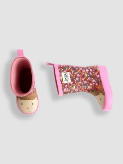 Laarzen|Jojo Maman Bébé Floral Wellies
