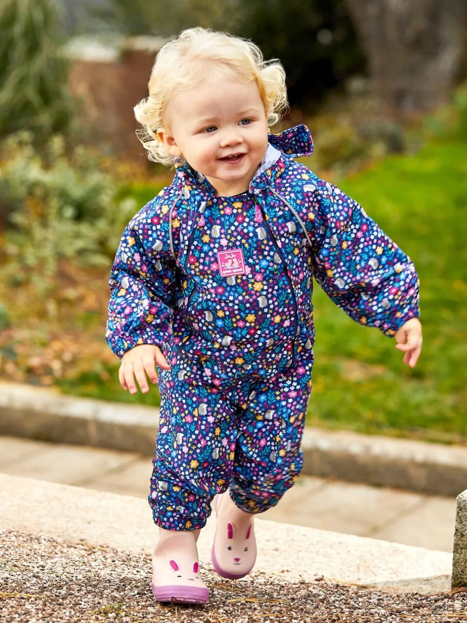 Laarzen*Jojo Maman Bébé gevoerde regenlaarsjes met print