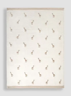Babyartikelen En Slaapzakken |Jojo Maman Bébé Giraffe Embroidered Shawl