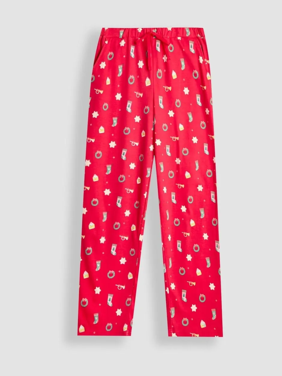Pyjama's*Jojo Maman Bébé Heren Kerstmis Jersey Pyjama Set