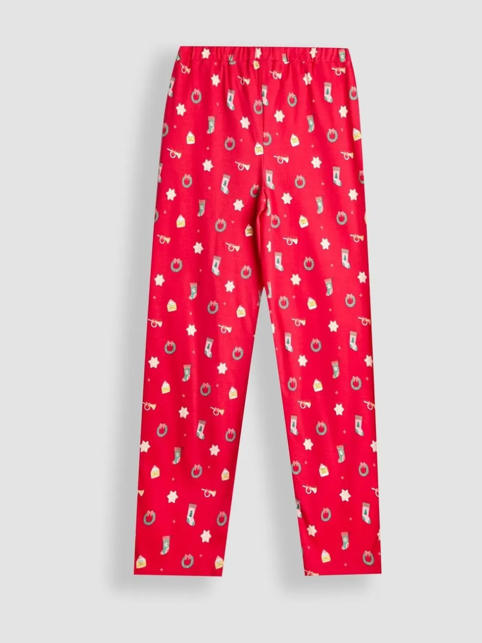 Pyjama's*Jojo Maman Bébé Heren Kerstmis Jersey Pyjama Set