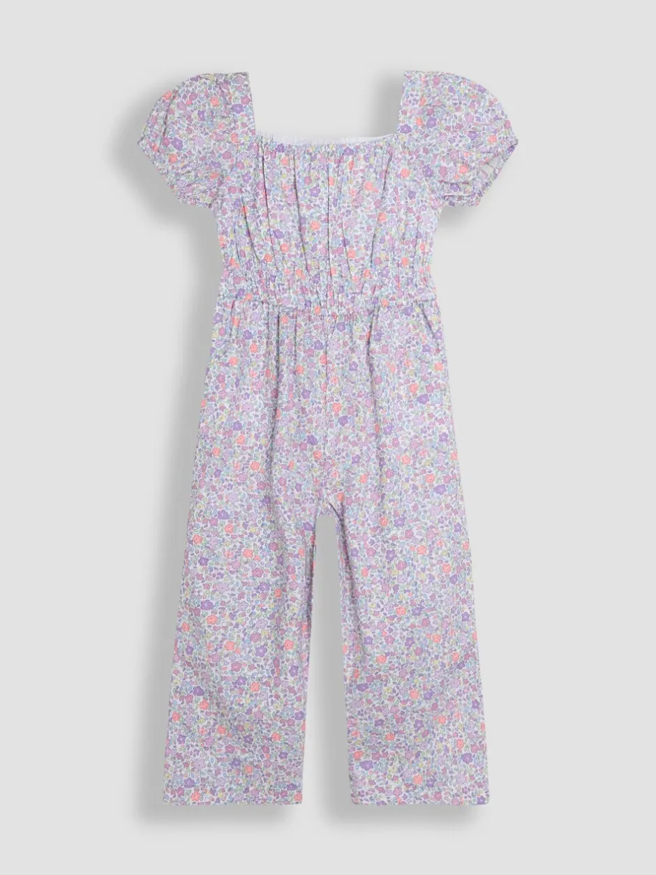 Jumpsuits En Playsuits|Jojo Maman Bébé jumpsuit met pofmouwen