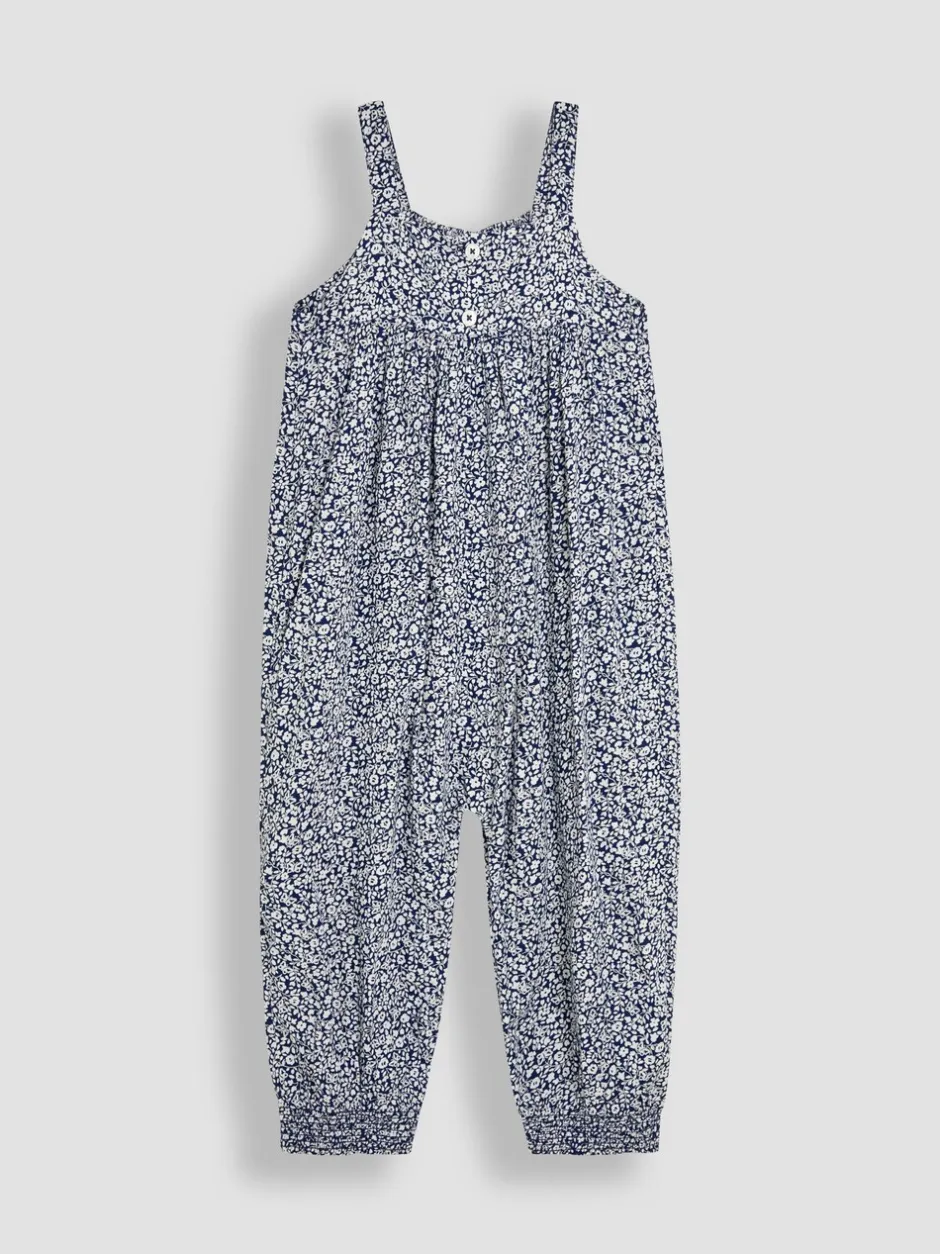 Jumpsuits En Playsuits|Jojo Maman Bébé jumpsuit met knoopsluiting aan de voorkant
